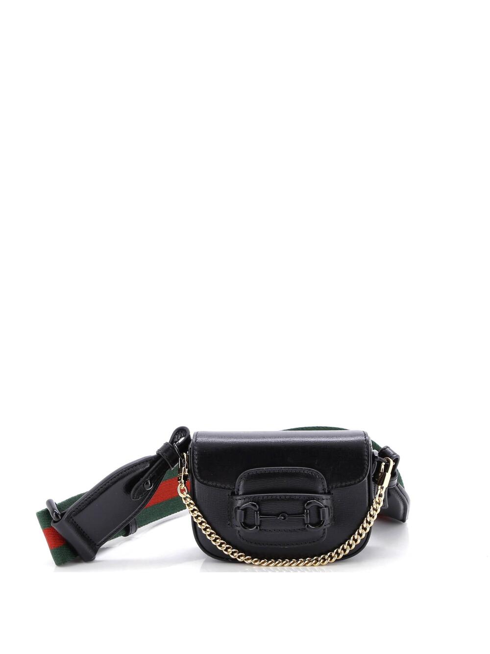 Gucci Horsebit Flap Wallet With Strap #204888G14B